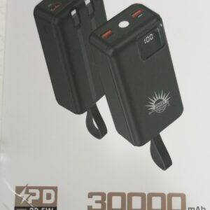 Power Bank à Charge Super Rapide 30000Mah PD 22.5W