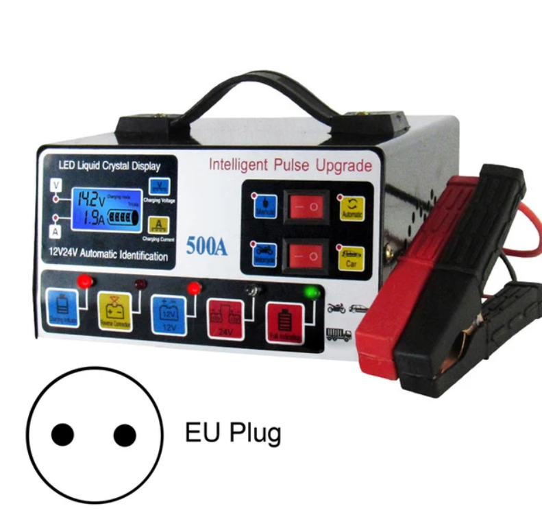 Chargeur Batterie Voiture et Camion 12v 24v 500a – Guinée Conakry