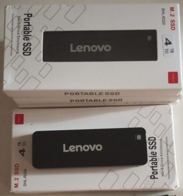 Disque dur SSD Portable Lenovo 4TB - 4000gb