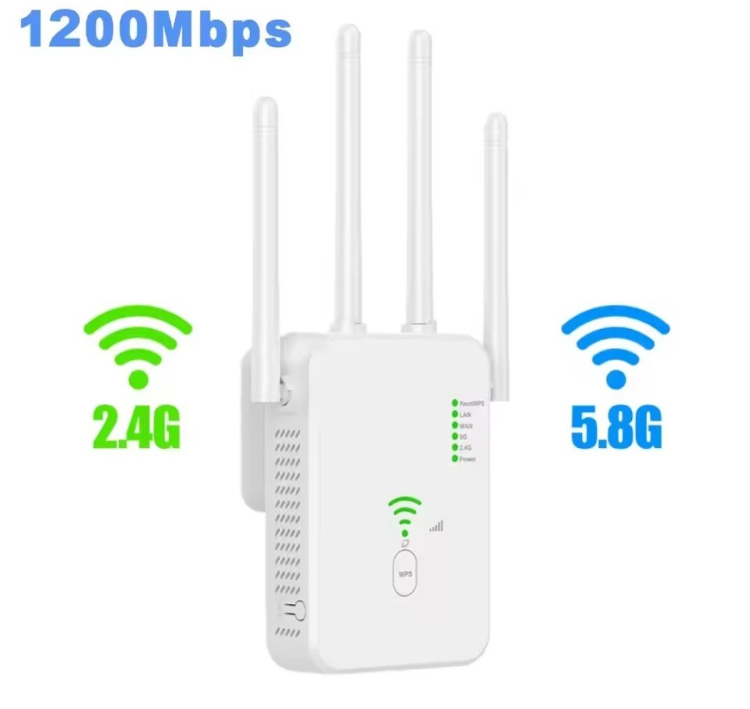 Répéteur WiFi sans fil 1200 Mbps
