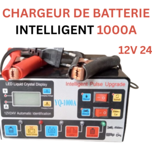 Chargeur Batteries Intelligent 12V–24V 1000A