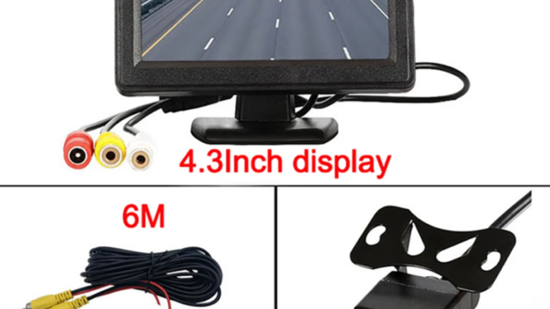 Caméra de Recul avec Moniteur 4,3 Pouces en Guinée Conakry – Achetez au Meilleur Prix chez Ecom Guinée