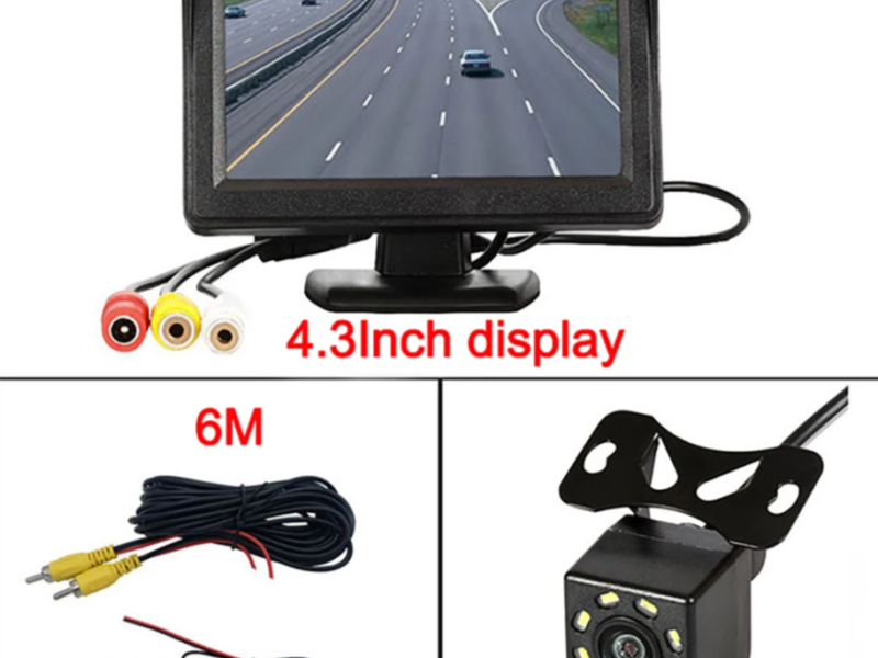 Caméra de Recul avec Moniteur 4,3 Pouces en Guinée Conakry – Achetez au Meilleur Prix chez Ecom Guinée