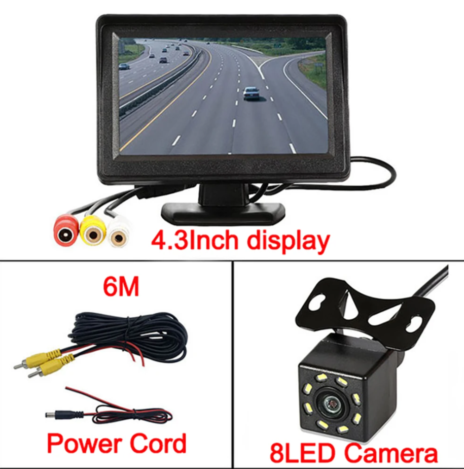 Caméra de Recul avec Moniteur 4,3 Pouces en Guinée Conakry – Achetez au Meilleur Prix chez Ecom Guinée