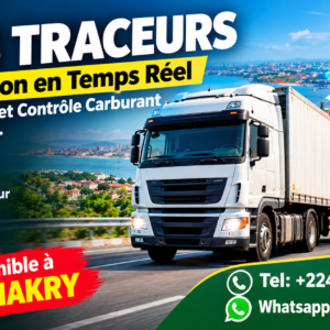 GPS Traceurs Camions - Localisation en Temps Reel - Immobiliseur et Controle Carburant. Disponible a Conakry
